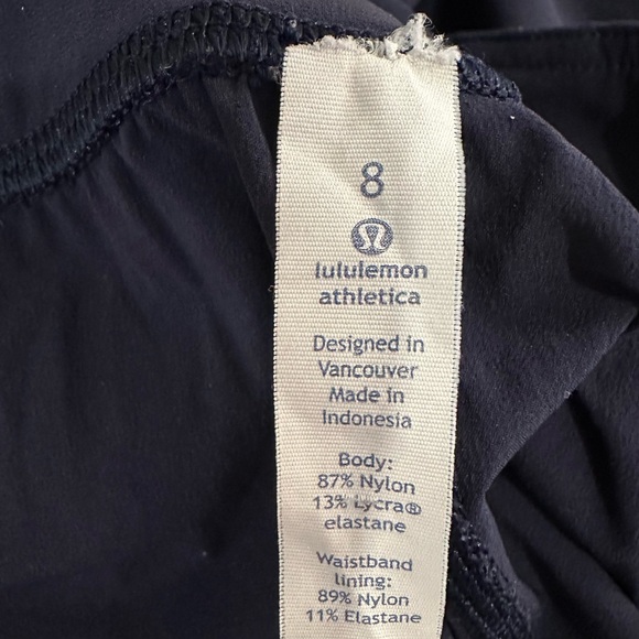 Lululemon Get Ready Navy Blue Swift Jogger Pants Size 8 - Picture 8 of 8